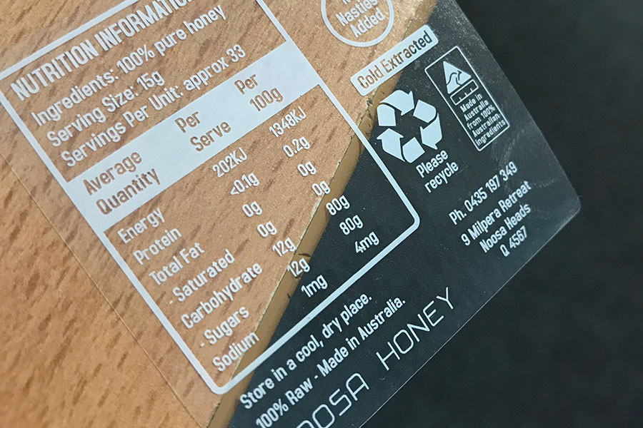 Noosa-Honey-clear-label-sticker