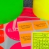 Fluro-paper-labels