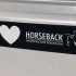 horseback-bumper-sticker-label