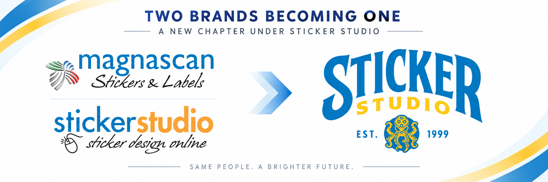 Magnascan and Sticker Studio brands becoming Sticker Studio